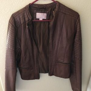 Leather jacket (pleather)